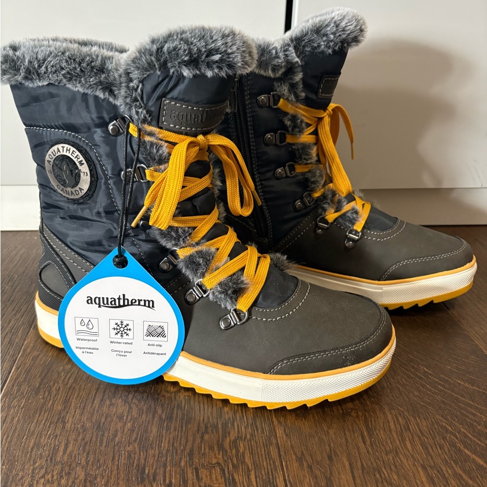 Aquatherm by Santana Canada Mara waterproof Faux Fur boot Women